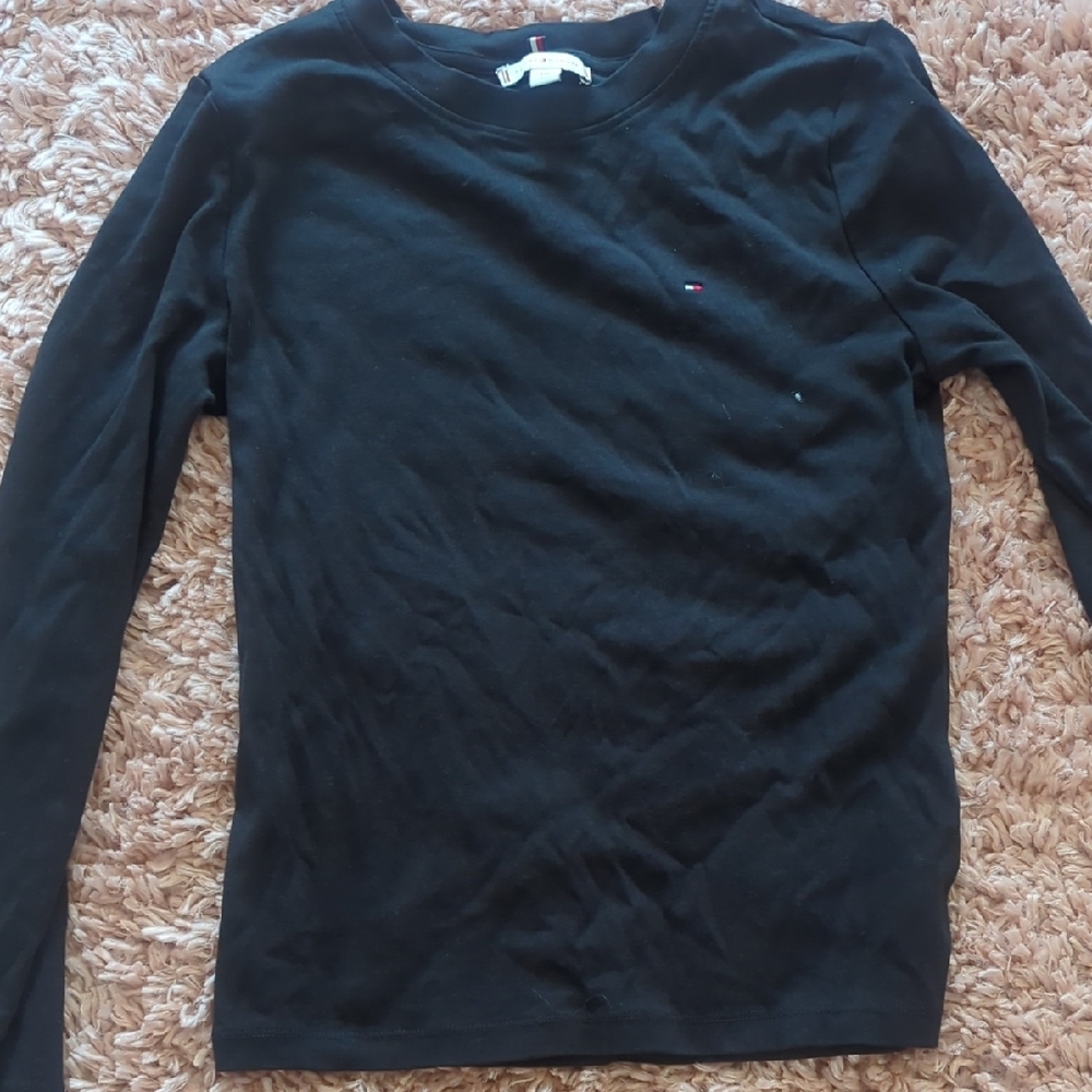 Tommy Hilfiger Black Long Sleeve Shirt